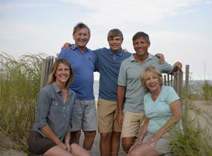 Family vacation with Joe's parents, John and Coral, in 2017